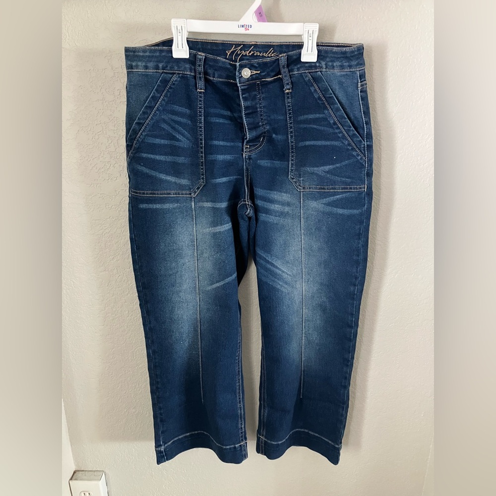 Hydraulic Dark Blue Relaxed Men's Jeans